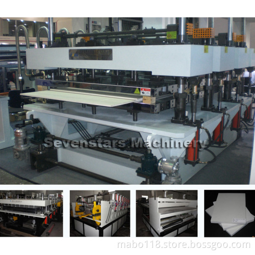 WPC PVC Crust Foam Board Making Machine